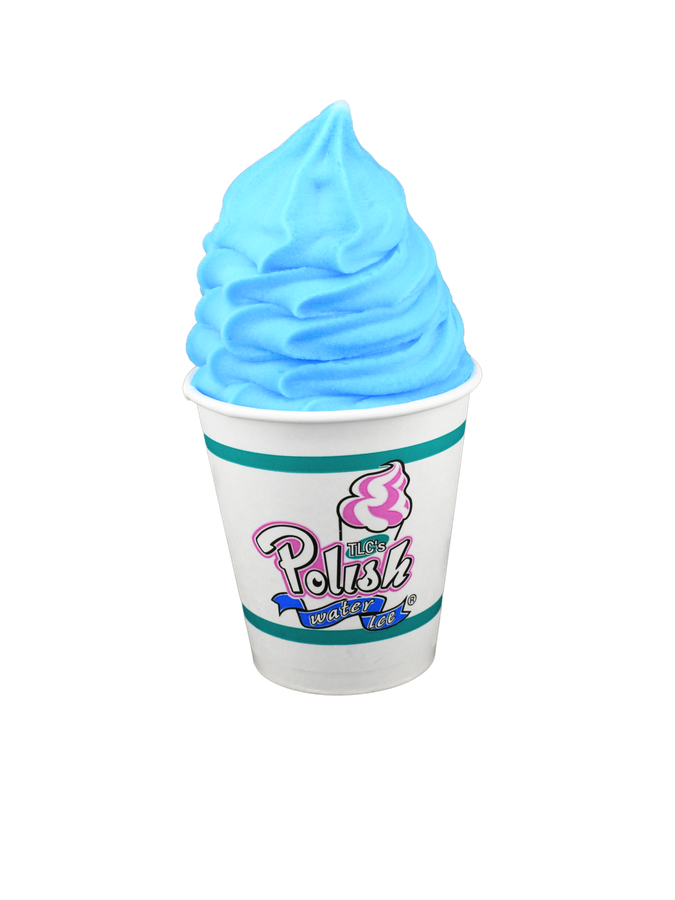 Blue raspberry water ice